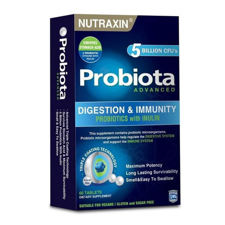 Advanced Probiotic Complex - Digestive & Gut Health Support Tablets - TryAladdin