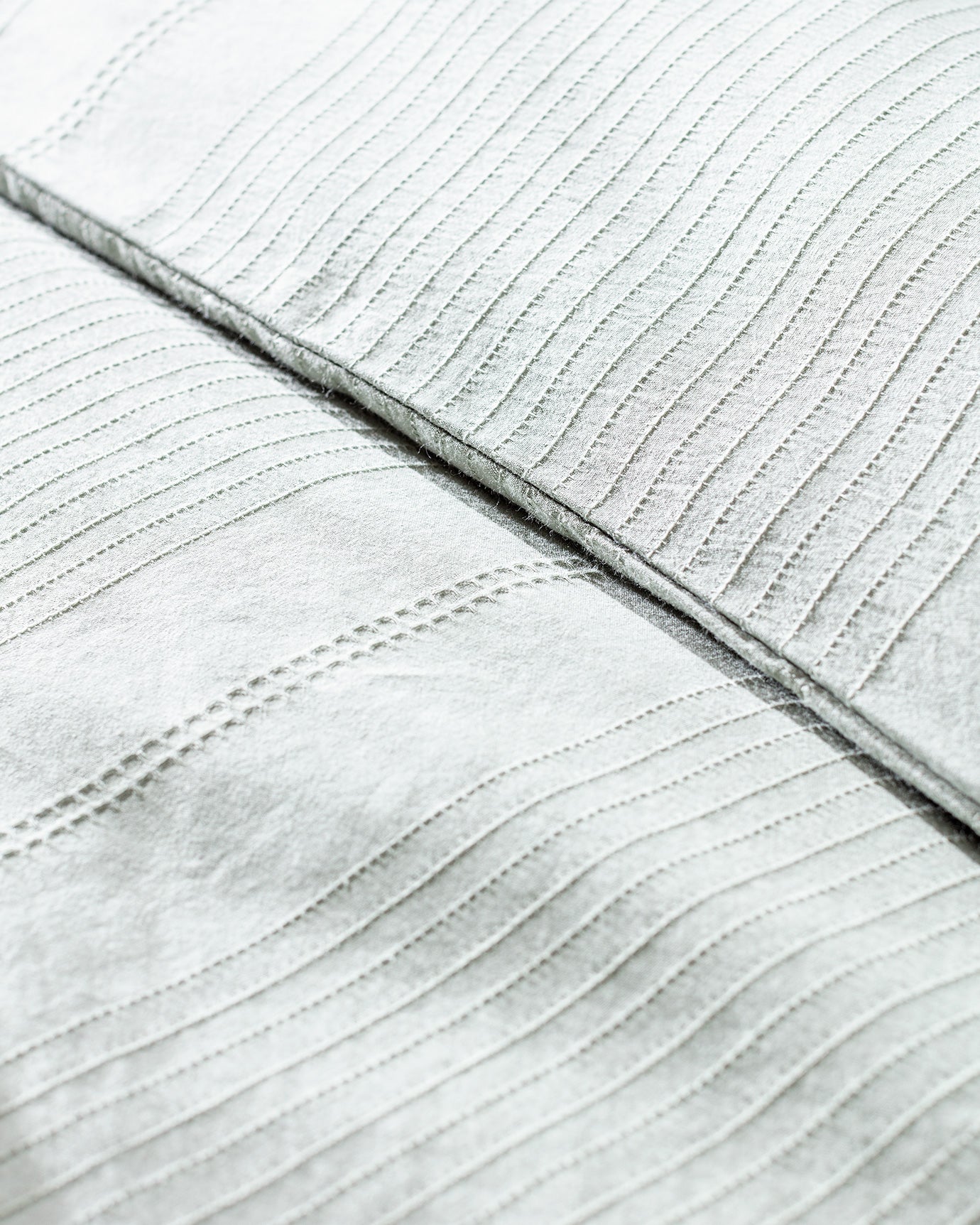 100% Cotton Double Duvet Cover Set - Rosalie Dobby Weave