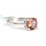Premium 925 Sterling Silver Round Zultanite Ring