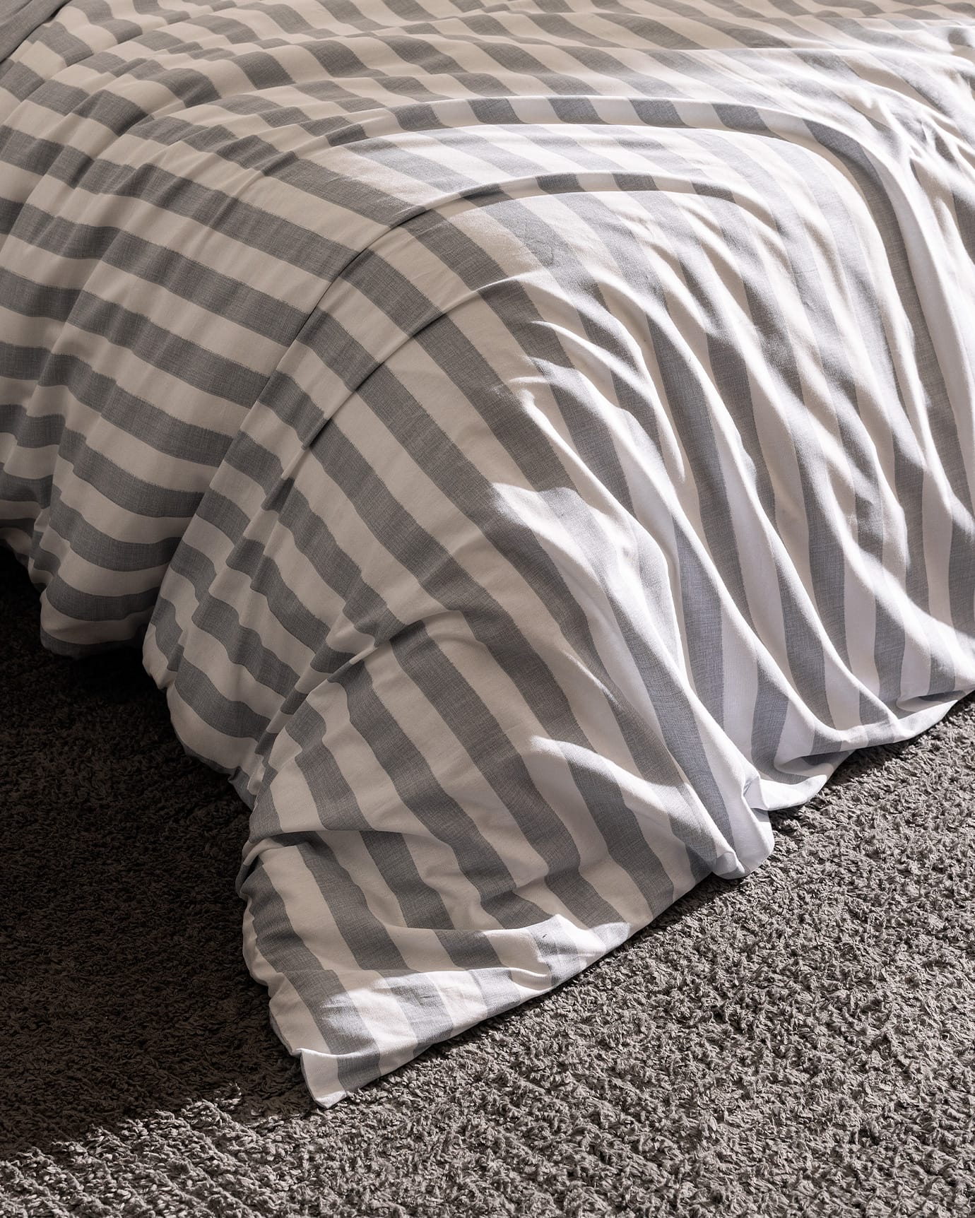 100% Cotton Ranforce King Size Duvet Cover Set - Printed Design