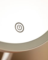 Sleek Glass LED Mirror - Adjustable Illumination for Modern Spaces