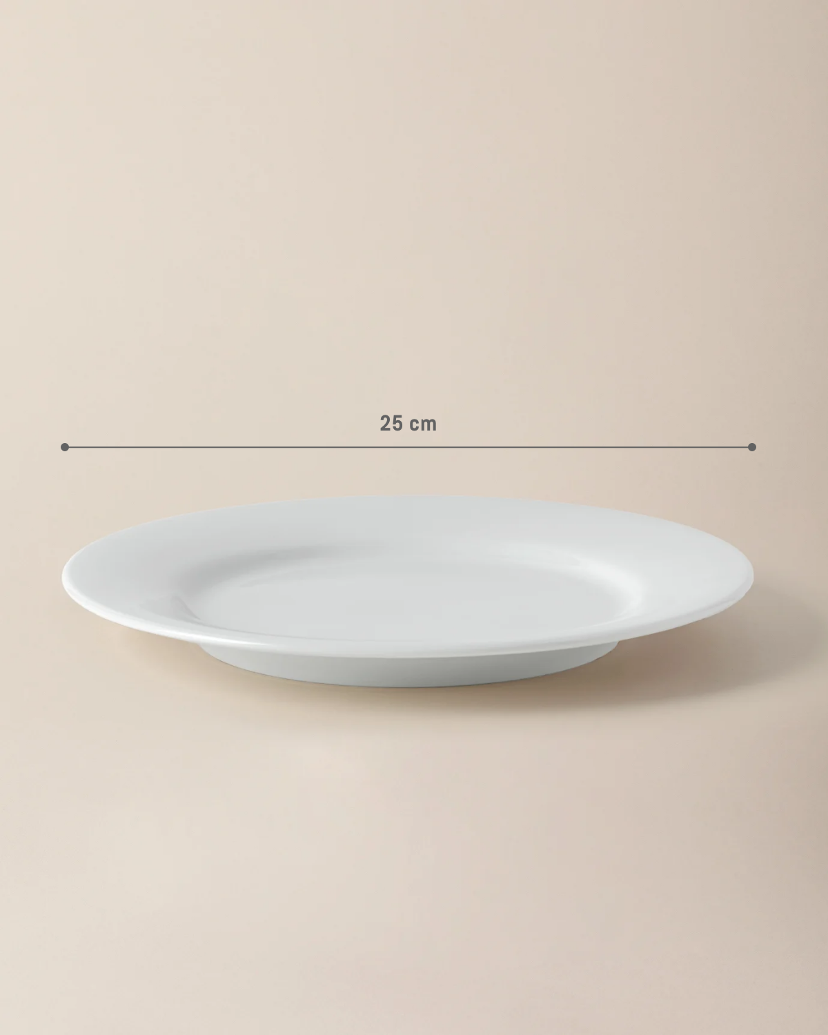 Clara Colorful Porcelain Dinner Plate, 25 cm