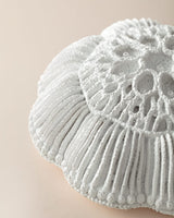 Resin Wall Decor - Coralie Modern Sculptural White