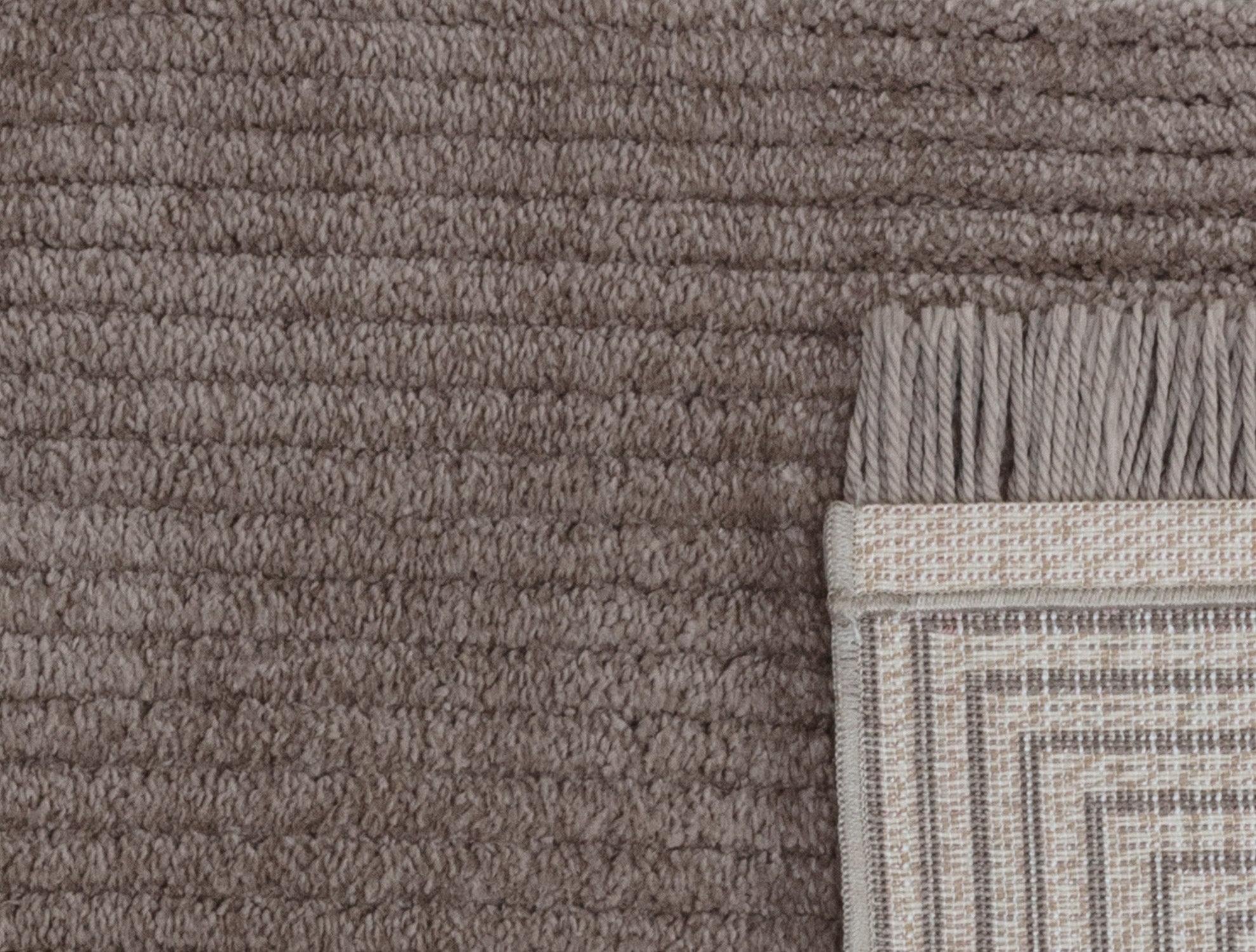 Mink Fringed Area Rug - Soft & Elegant Home Decor