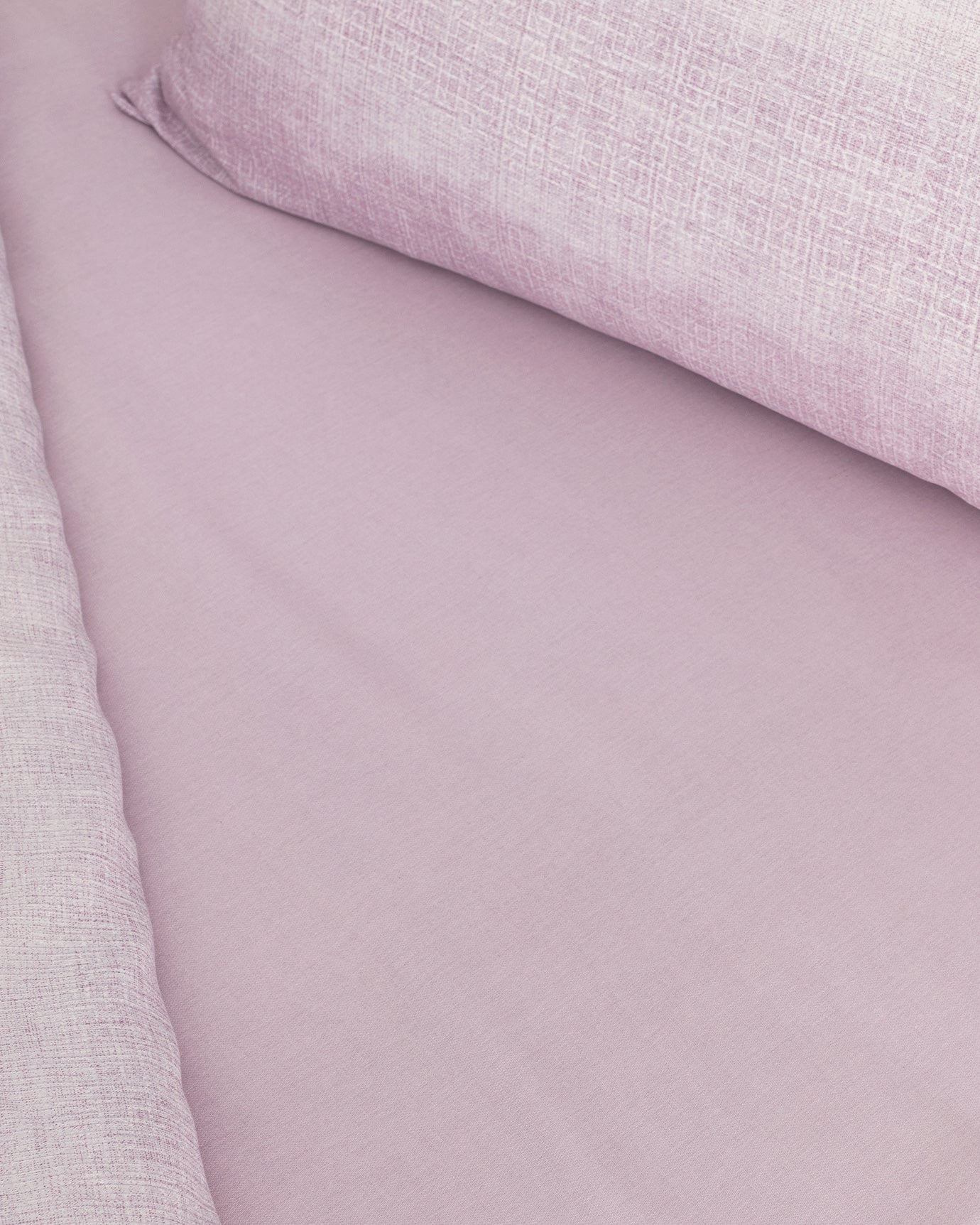100% Cotton King Size Duvet Cover Set - Elegant Crepe Print