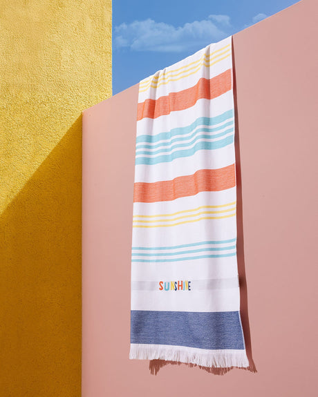Lumine Cotton Beach Towel - Soft, Absorbent, Quick Dry for Pool & Travel