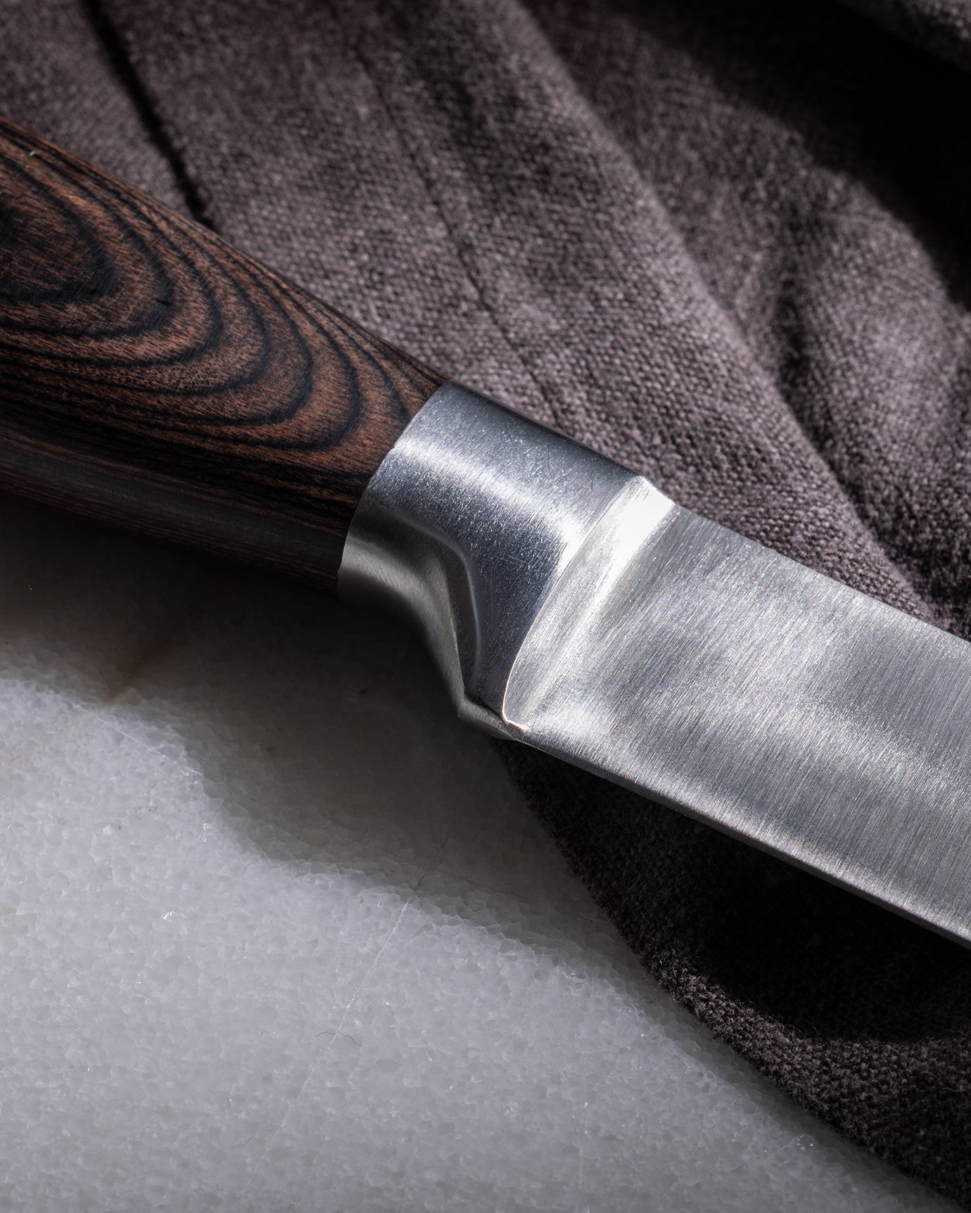 Renata Slicing Knife, Brown Handle Kitchen Blade for Precise Food Prep