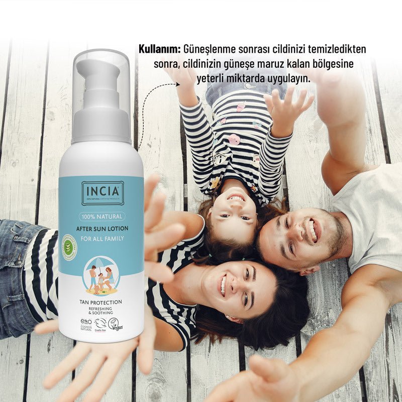 After - Sun Cooling & Hydrating Lotion - Organic Aloe & Carrot Oil - TryAladdin