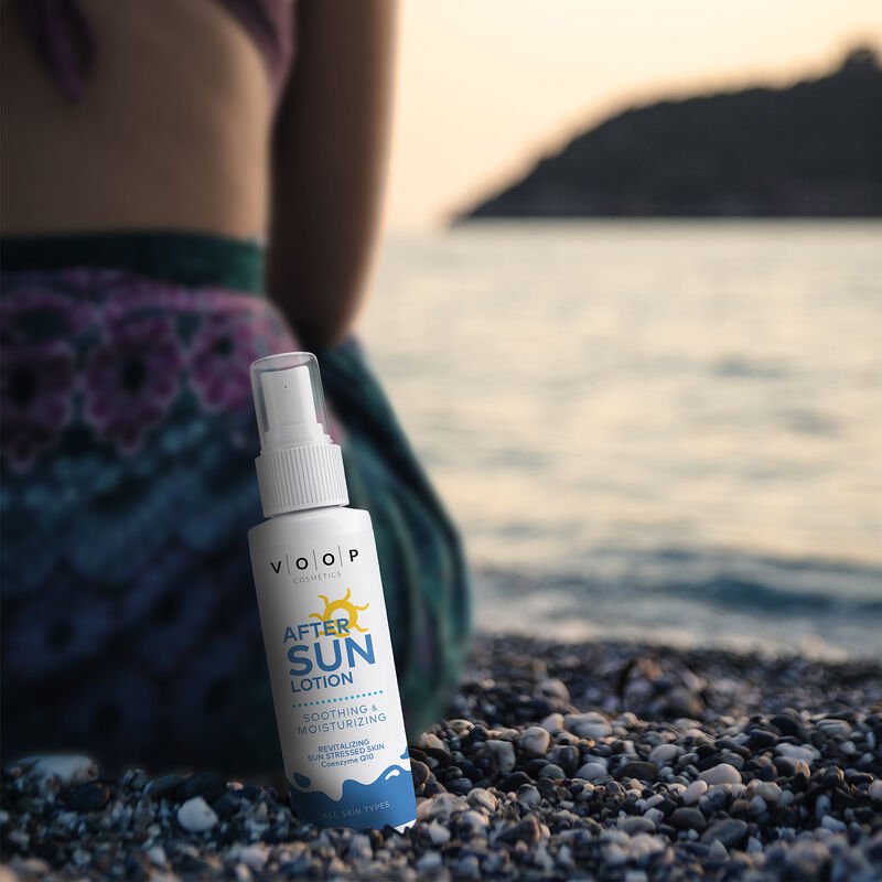 After Sun Lotion - Hydrating & Cooling with Olive Oil & Coenzyme Q10 - TryAladdin