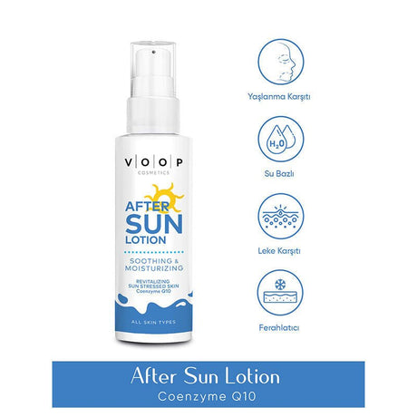 After Sun Lotion - Hydrating & Cooling with Olive Oil & Coenzyme Q10 - TryAladdin