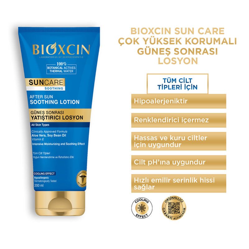 After - Sun Lotion - Soothing, Hydrating with Panthenol & Aloe Vera - TryAladdin