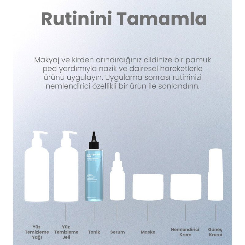 AHA BHA Exfoliating Tonic - Purifying & Brightening for Smooth Skin - TryAladdin