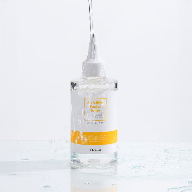 AHA - BHA Facial Toner - Exfoliating Pore Cleansing & Brightening - TryAladdin