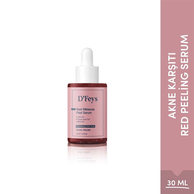 AHA BHA Hibiscus Peel Serum - Smoother, Brighter, Balanced Skin - TryAladdin