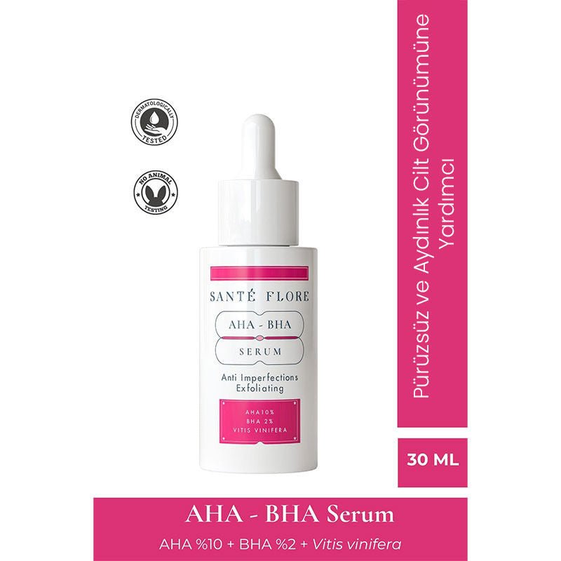 AHA - BHA Serum - Brightening & Anti - Aging Exfoliating Treatment - TryAladdin