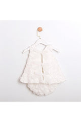 Ahenk Premium Newborn Girl 3D Rose Dress - Special Occasion - 1 Piece - TryAladdin