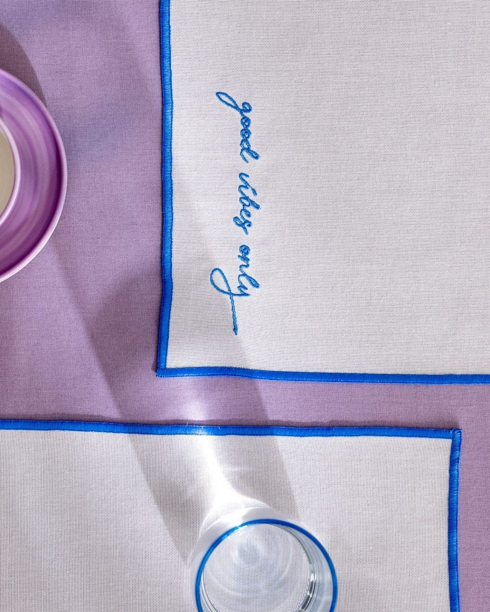 Alcea Dining Table Placemat - Elegant Dinner Mat Linen - TryAladdin