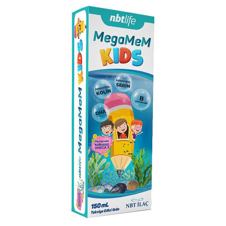 Algae Oil Omega - 3 DHA & B Vitamins - Cognitive Support Syrup for Kids - TryAladdin