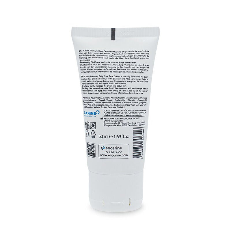 Aloe Vera & Bisabolol Baby Face Cream - Gentle Nourishment for Sensitive Skin - TryAladdin