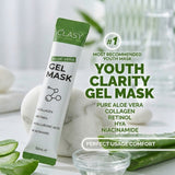 Aloe Vera Gel Mask - Rejuvenating & Clarifying 10ml - TryAladdin