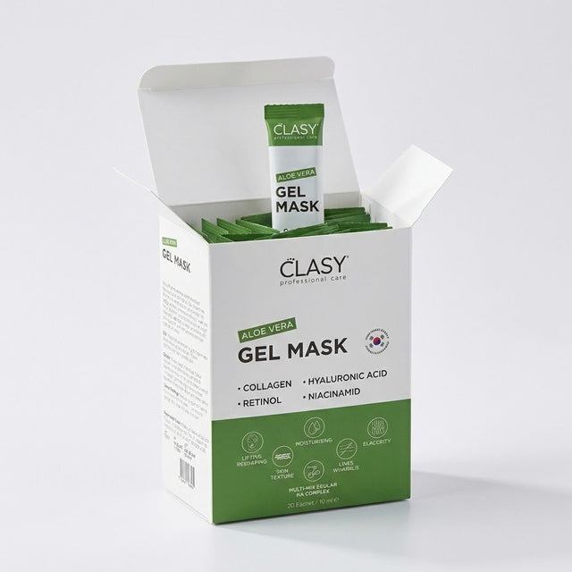Aloe Vera Gel Mask - Rejuvenating & Clarifying 10ml - TryAladdin