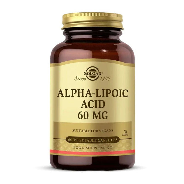 Alpha Lipoic Acid Supplement - Antioxidant & Cellular Support Vegan Capsules - TryAladdin