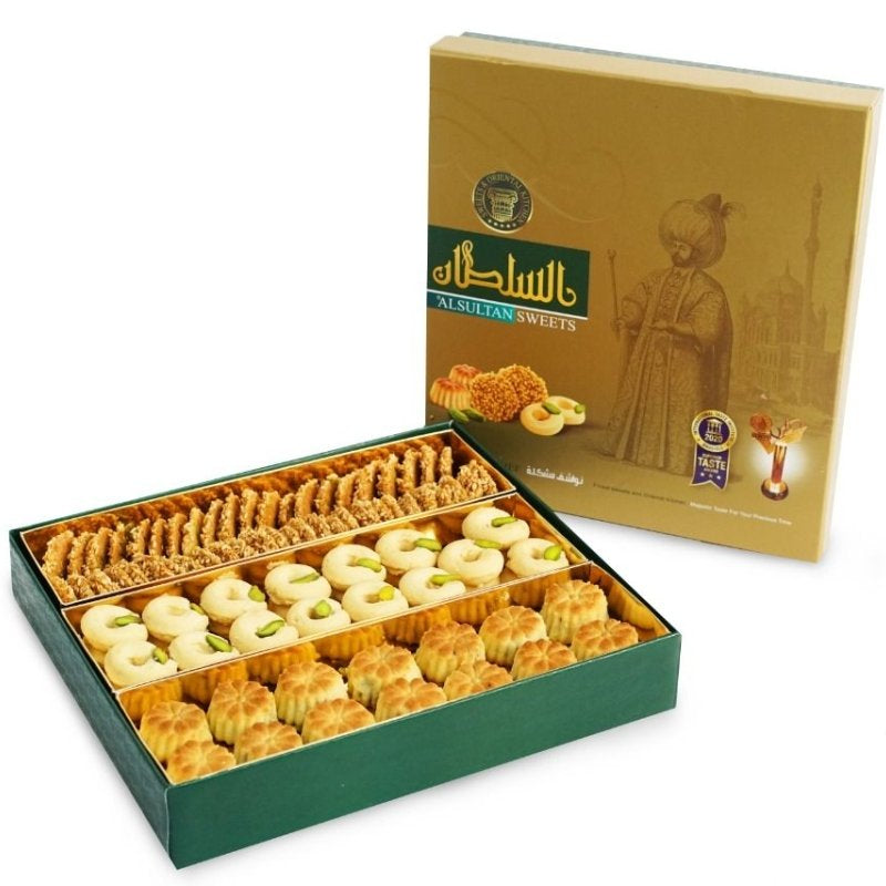 Alsultan | Mixed Nawashif Cookies – Premium Assortment - TryAladdin