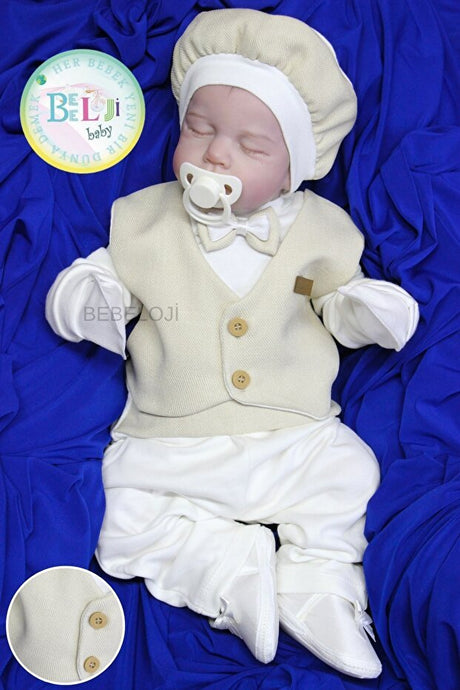 Alvin Premium Newborn Boy 5 - Piece Hospital Welcome Set - Infant Apparel - TryAladdin