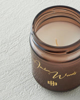 Professional Grade Aromatic Amber Woods Scented Candle
