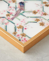 Elegant Cream Rectangular Display Tray 30x42cm