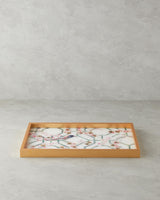 Elegant Cream Rectangular Display Tray 30x42cm