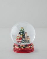Premium Red Decorative Snow Globe 14cm