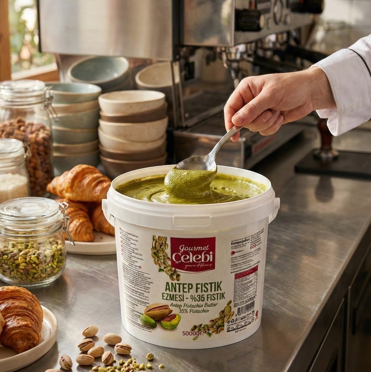 Antep Pistachio Butter - %35 Pistachio - TryAladdin