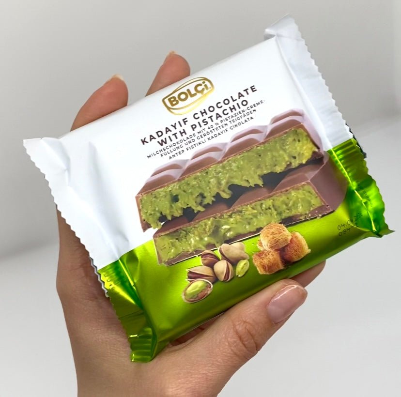 ドバイスタイルチョコ(カダイフり)PISTACHIO & KADAYIF☆10個 ドバイスタイルチョコ(カダイフり)PISTACHIO & KADAYIF☆10個