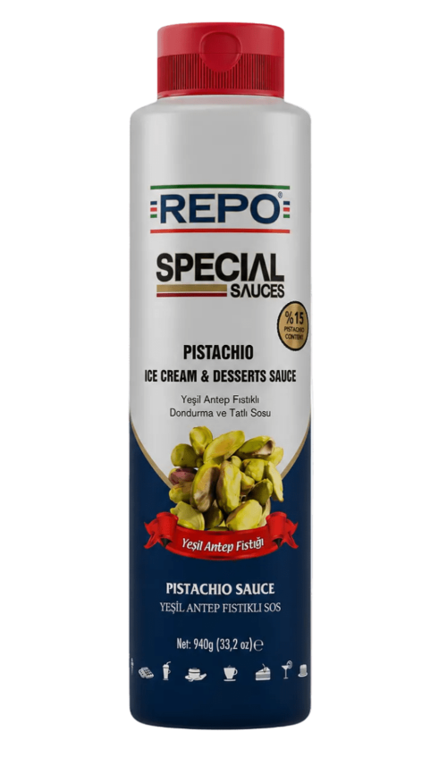 Antep Pistachio Topping Sauce with 15% Pistachio- 940g - Aladdin Business