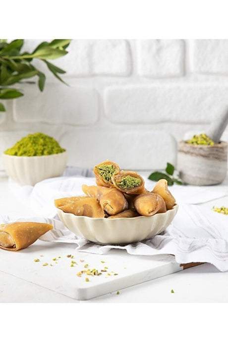 Antep Style Premium Pistachio Muska Delights - 250g - TryAladdin