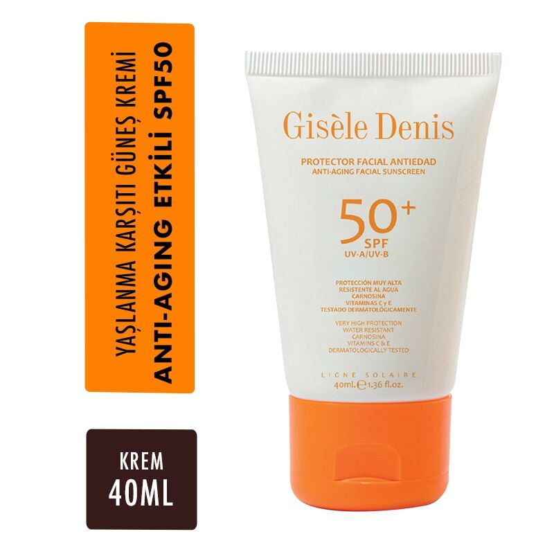 Anti - Aging Face Sunscreen - SPF 50+ UVA/UVB Protection & Hydrating Cream - TryAladdin