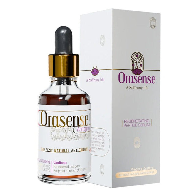 Anti - Aging Peptide Serum - Hydrating, Brightening with Niacinamide & Saffron - TryAladdin
