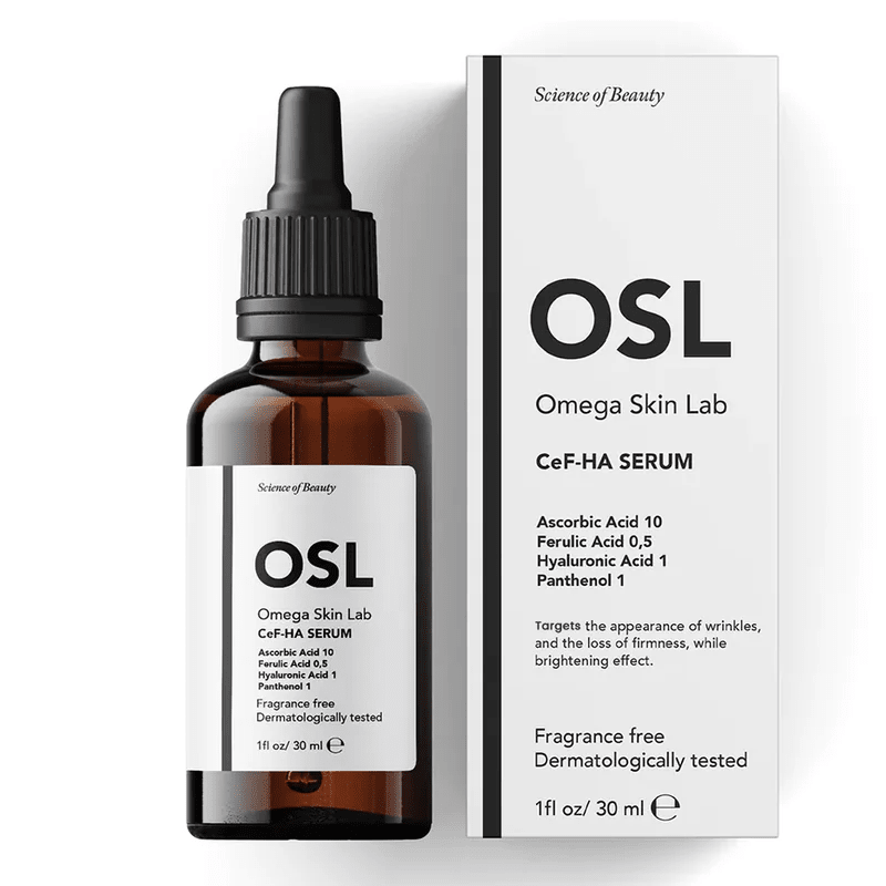 Anti - Aging Serum - Vitamin C, Ferulic Acid & Hyaluronic Acid - TryAladdin