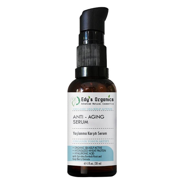 Anti - Aging Serum - Wrinkle & Fine Line Care with Hyaluronic Acid & Algae - TryAladdin