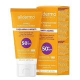 Anti - Aging Sunscreen Cream - High Protection SPF 50+ with Revitalizing Botanicals - TryAladdin