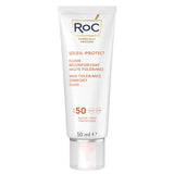 Anti - Aging Sunscreen Fluid - SPF 50+ with Hyaluronic Acid for Sensitive Skin - TryAladdin