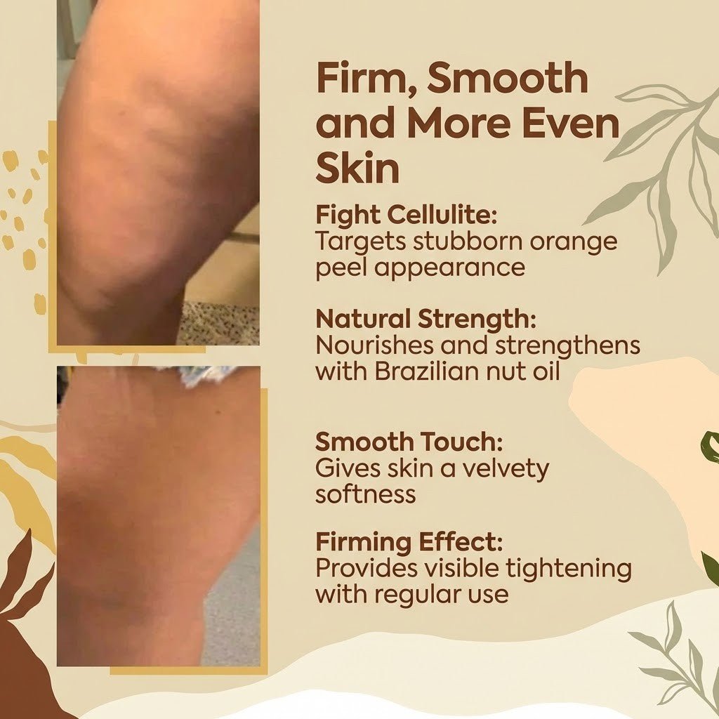 Anti - Cellulite & Firming Cream with Brazil Nut Oil - 100ml - TryAladdin