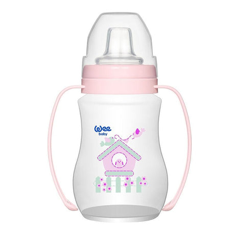 Anti - Colic Non - Drip Sippy Cup - Ergonomic Handles, 6+ Months - TryAladdin