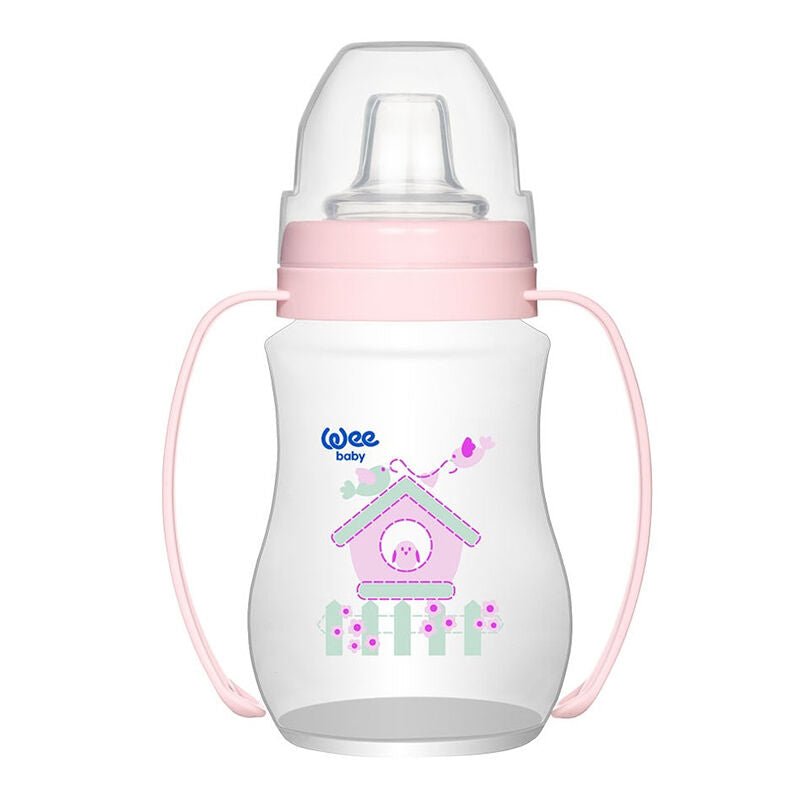 Anti - Colic Non - Drip Sippy Cup - Ergonomic Handles, 6+ Months - TryAladdin