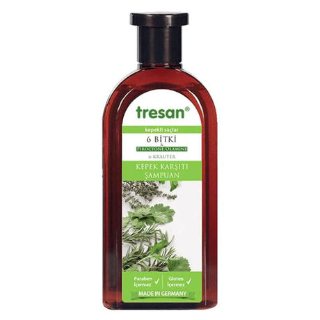 Anti - Dandruff Shampoo - 6 Herbal Extracts & Piroctone Olamine - TryAladdin