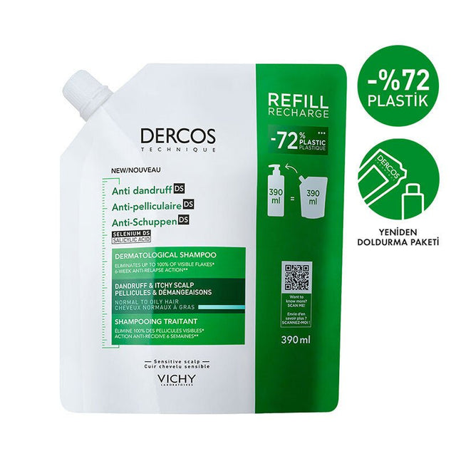 Anti - Dandruff Shampoo - Dual - Action Care for Normal & Oily Hair - TryAladdin