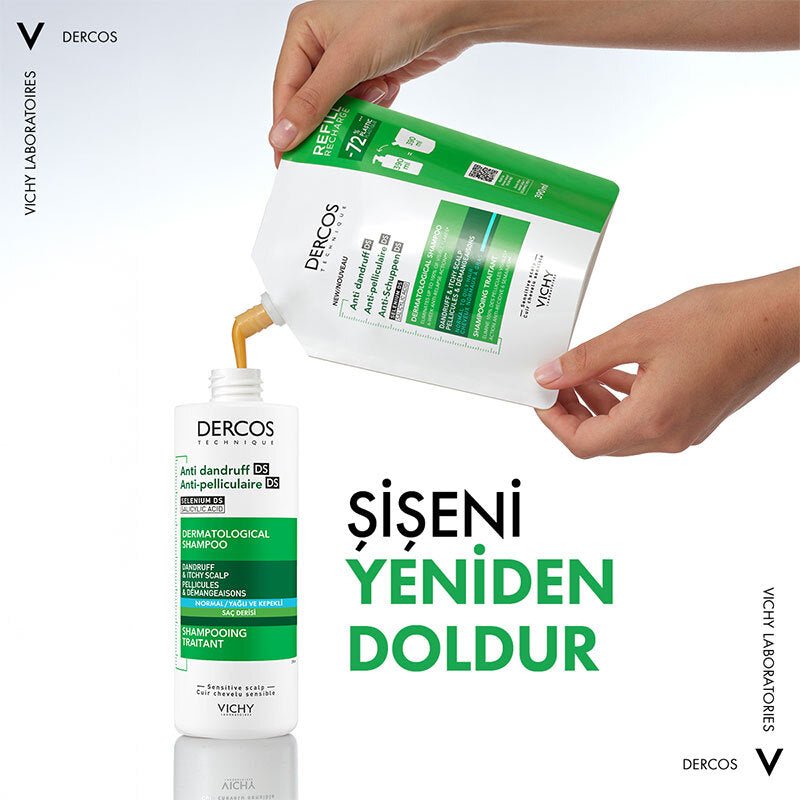 Anti - Dandruff Shampoo - Dual - Action Care for Normal & Oily Hair - TryAladdin