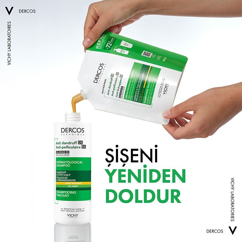 Anti - Dandruff Shampoo - Selenium DS & Salicylic Acid for Dry Hair - TryAladdin