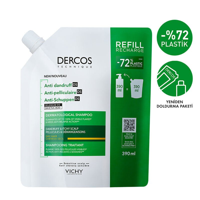 Anti - Dandruff Shampoo - Selenium DS & Salicylic Acid for Dry Hair - TryAladdin